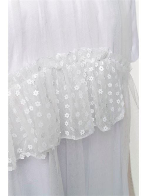 T-shirt tulle e paillettes SIMONE ROCHA | TS2720554